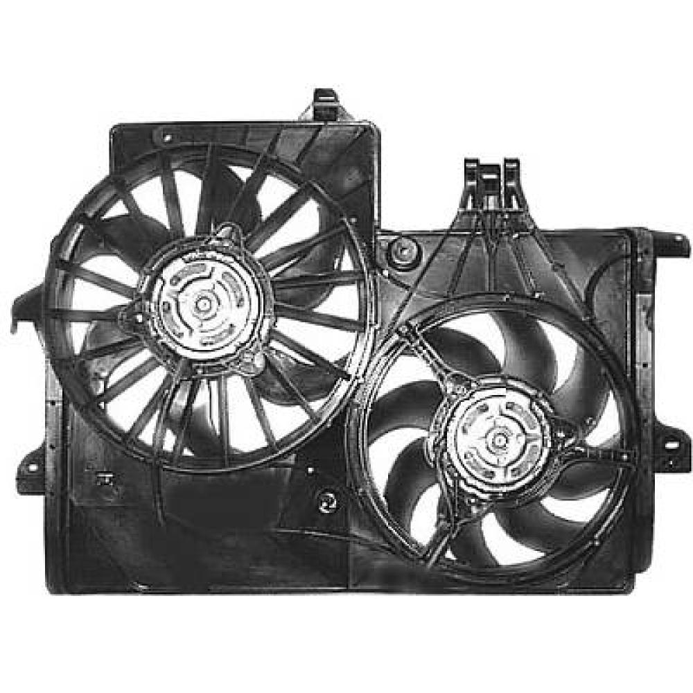 Ventilateur, refroidissement du moteur — Opel Meriva (2003-2006) (+1)