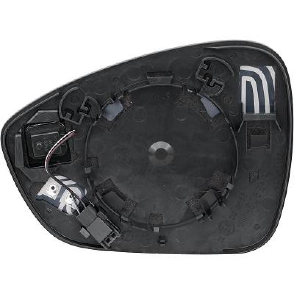 Verre de rétroviseur, rétroviseur extérieur droite — Citroën C4 3/5 portes (2011-2015) (+2)