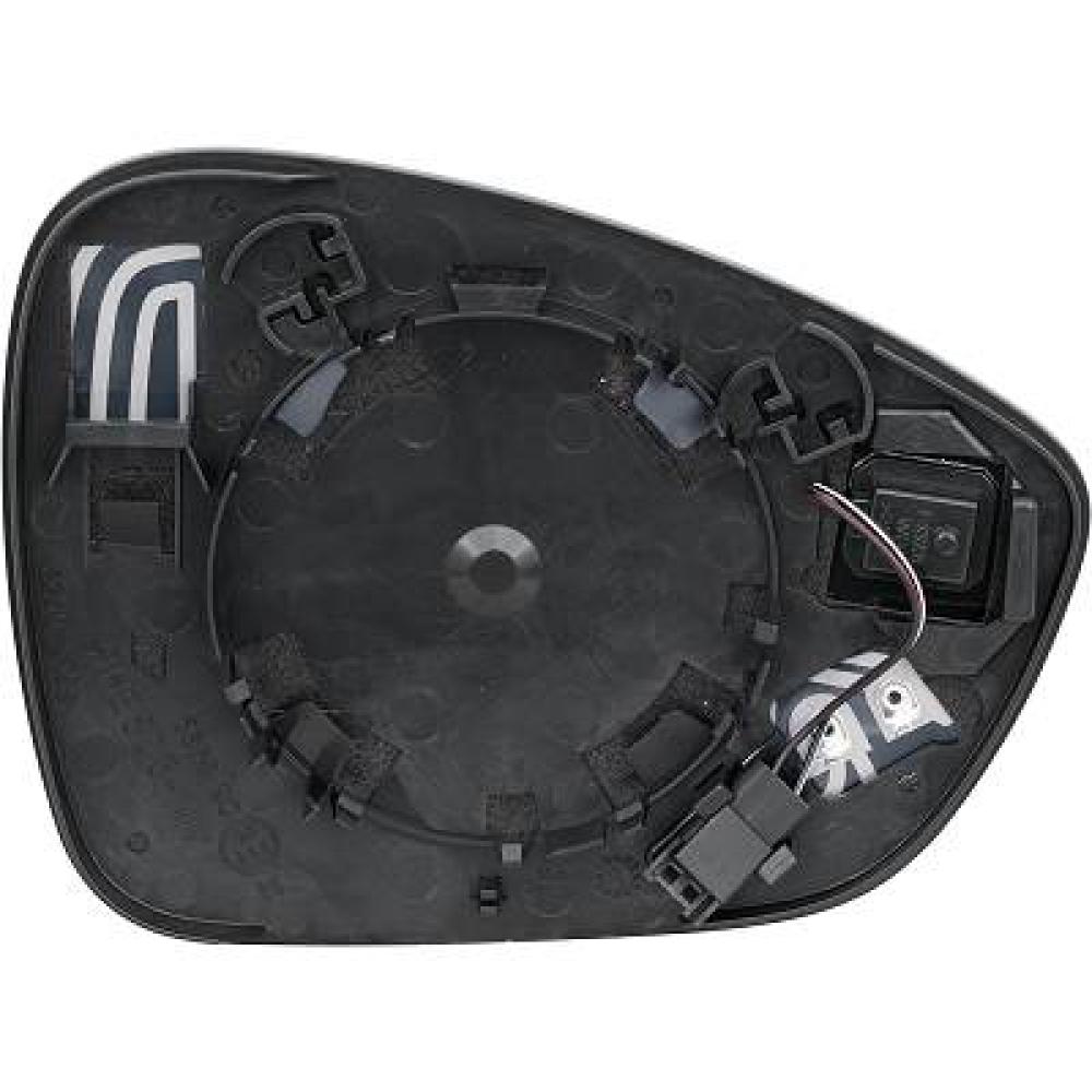 Verre de rétroviseur, rétroviseur extérieur gauche — Citroën C4 3/5 portes (2011-2015) — réf. 1877227