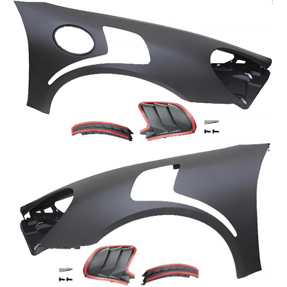 Baguette et bande protectrice, aile avant gauche — Porsche Boxter (2012-2017) (+1)