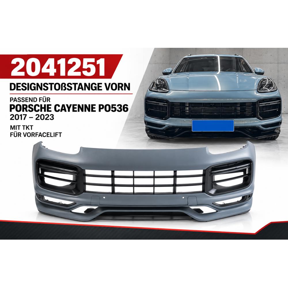 Pare-chocs avant — Porsche Cayenne (2018-…) — vue 2