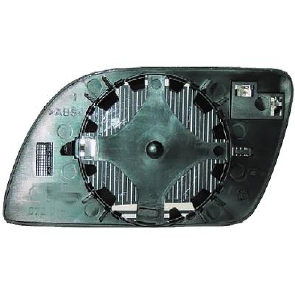 Verre de rétroviseur, rétroviseur extérieur gauche — Volkswagen Polo (2001-2005)