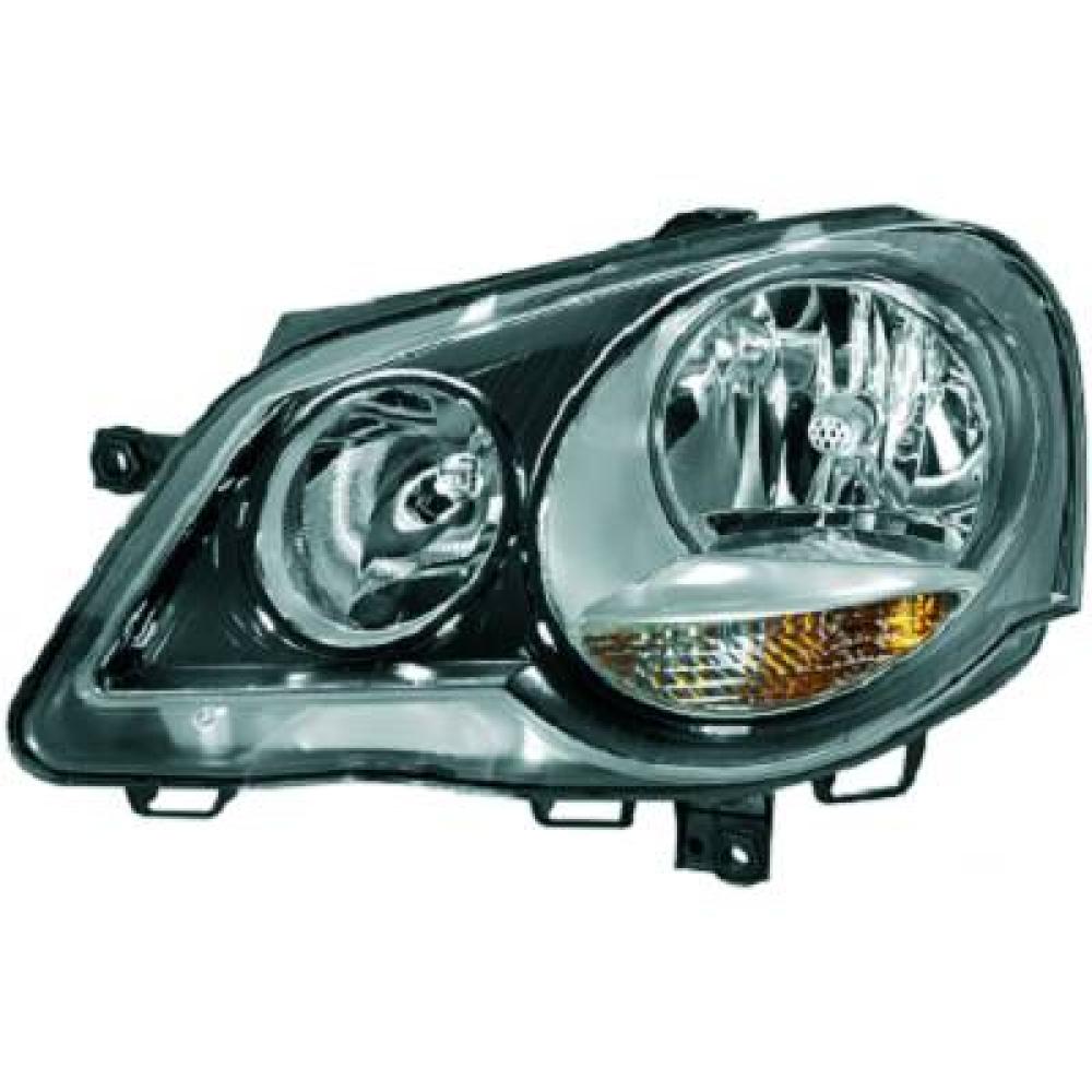 Projecteur principal gauche — Volkswagen Polo (2005-2009)