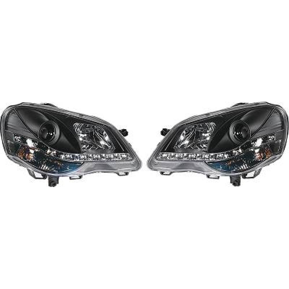 Kit de projecteurs principaux — Volkswagen Polo (2005-2009)