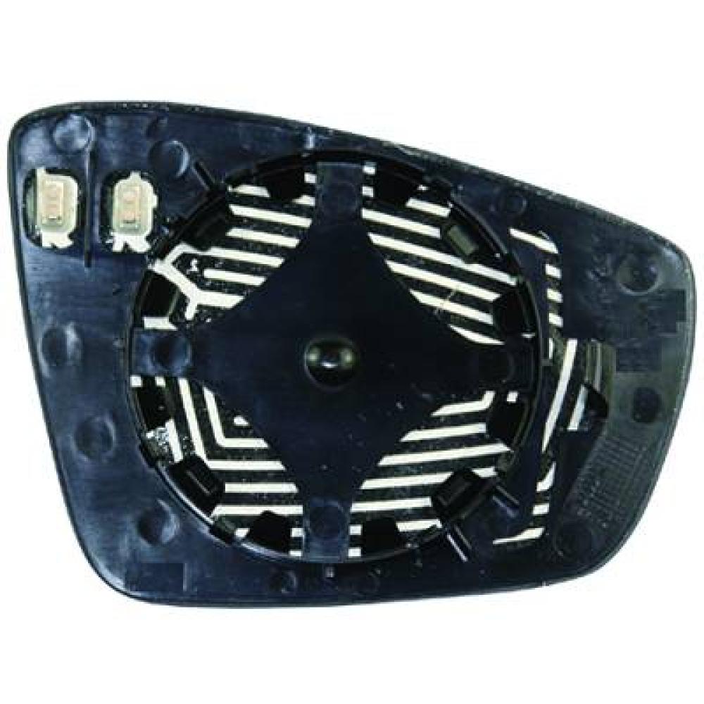 Verre de rétroviseur, rétroviseur extérieur droite — Volkswagen Polo 3/5 portes (2009-2014) — réf. 2206026