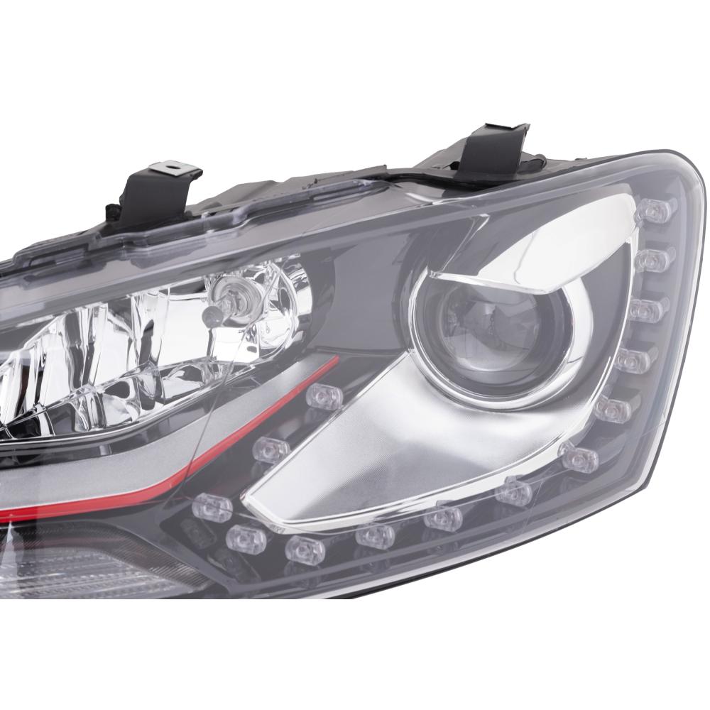 Kit de projecteurs principaux — Volkswagen Polo 3/5 portes (2009-2014) — vue 3