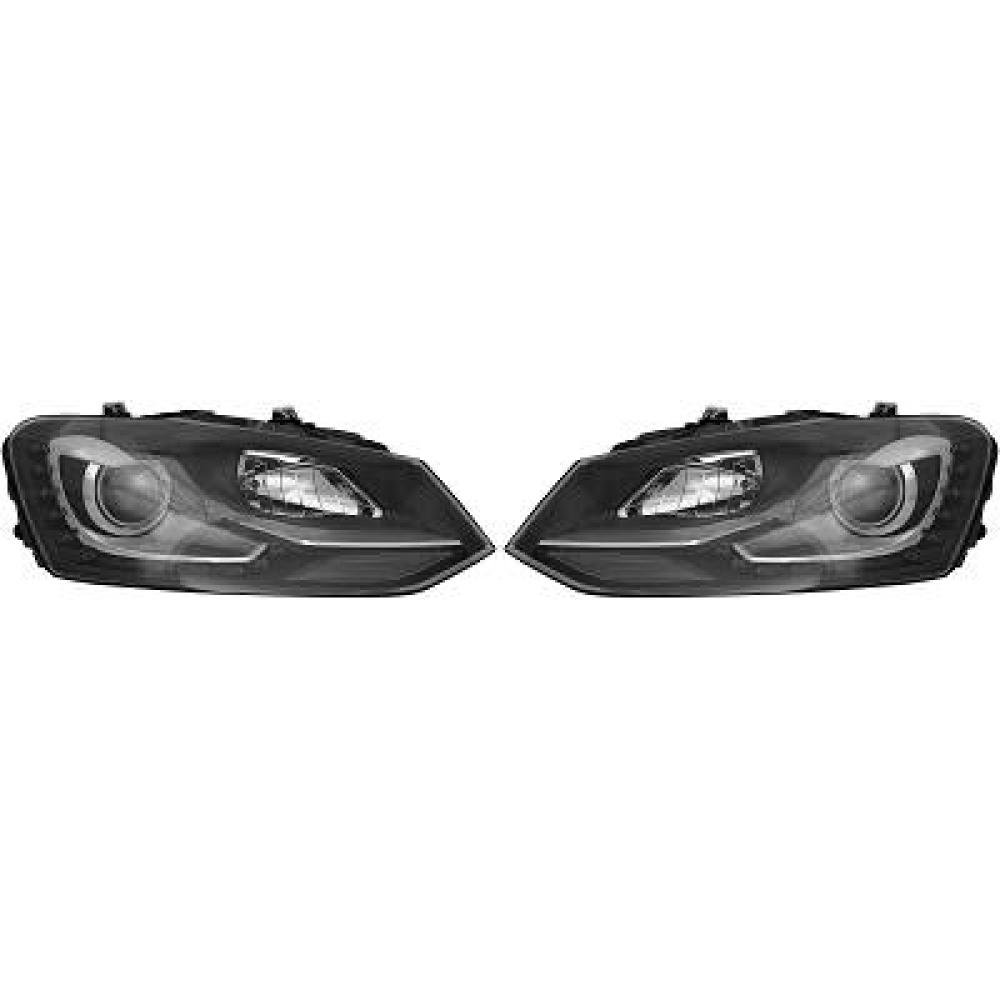 Kit de projecteurs principaux — Volkswagen Polo 3/5 portes (2009-2014)