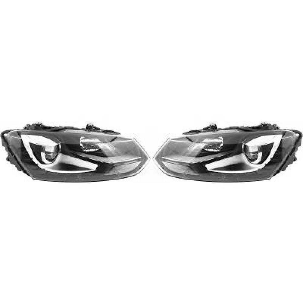 Kit de projecteurs principaux — Volkswagen Polo 3/5 portes (2009-2014)