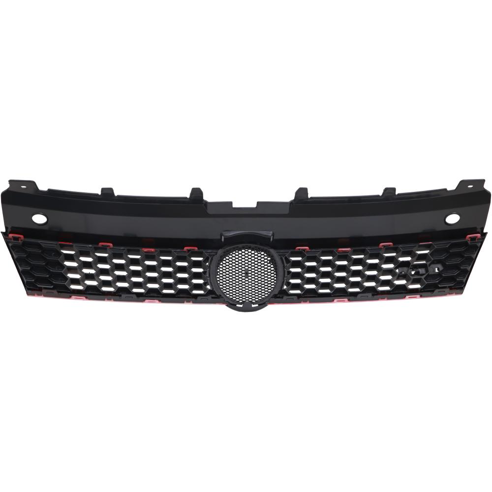Grille de radiateur — Volkswagen Polo 3/5 portes (2009-2014) — vue 3