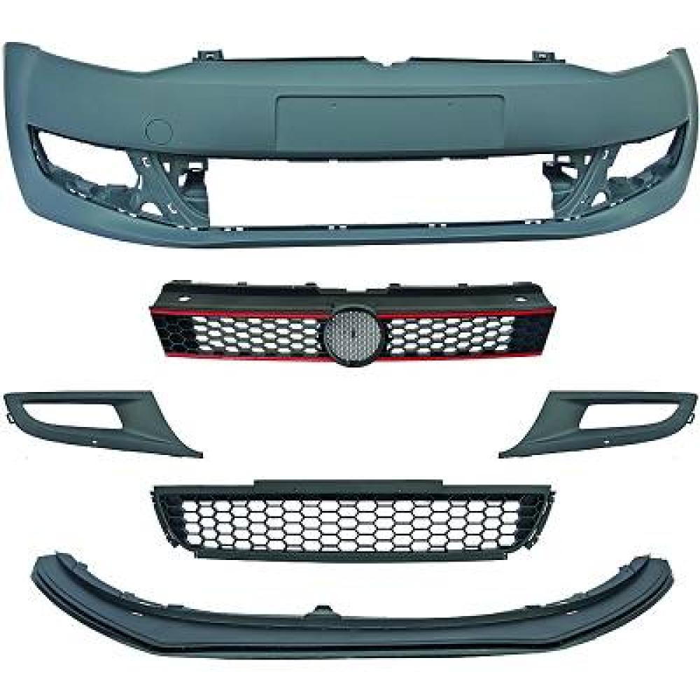 Pare-chocs avant — Volkswagen Polo 3/5 portes (2009-2014)