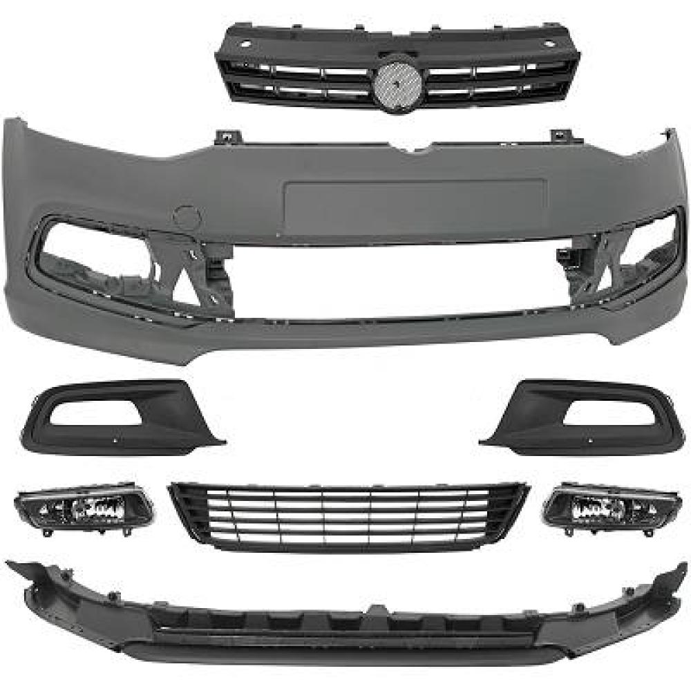 Pare-chocs avant — Volkswagen Polo 3/5 portes (2009-2014) (+1)