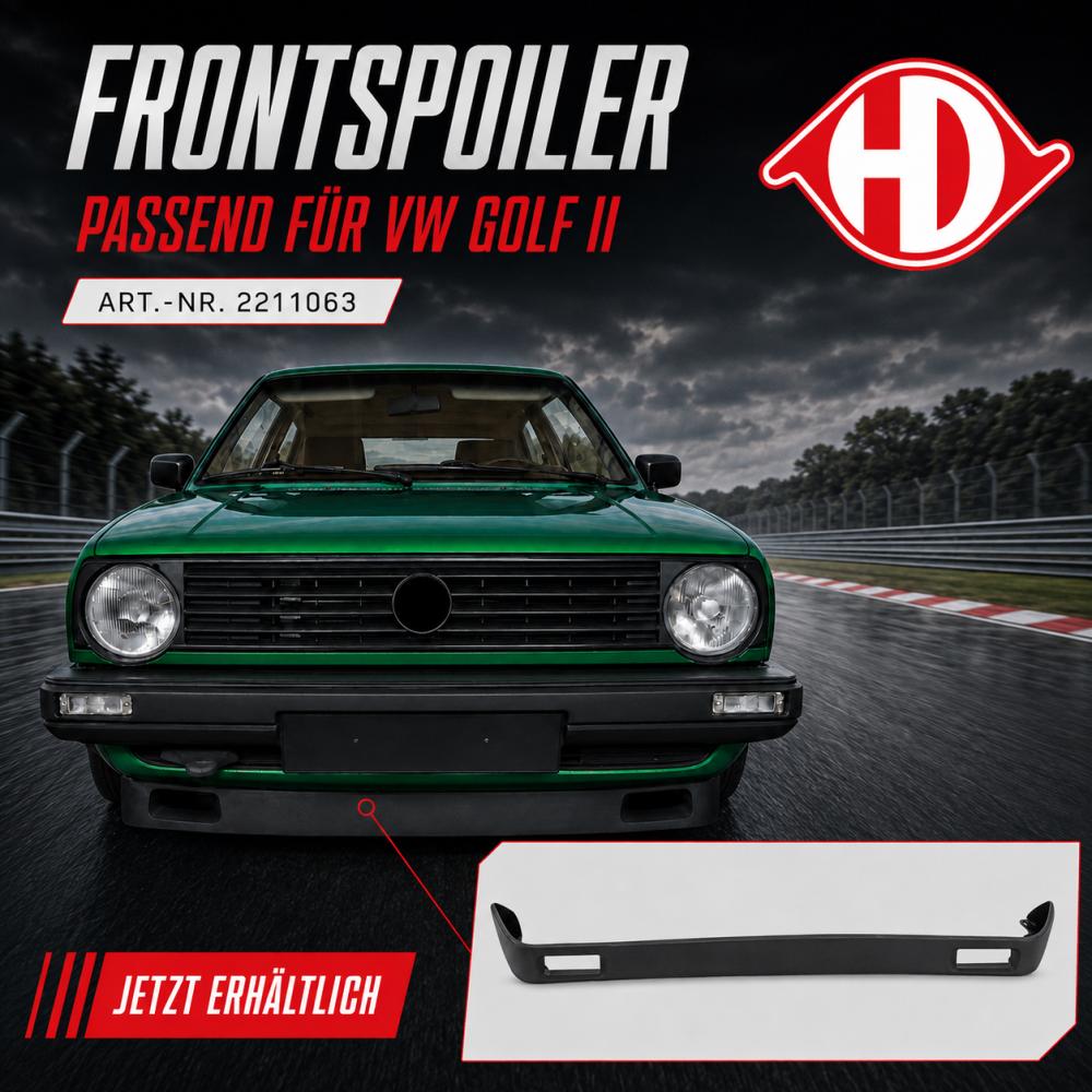 Spoiler avant — Volkswagen Golf II (Typ191) (1983-1991) (+1)