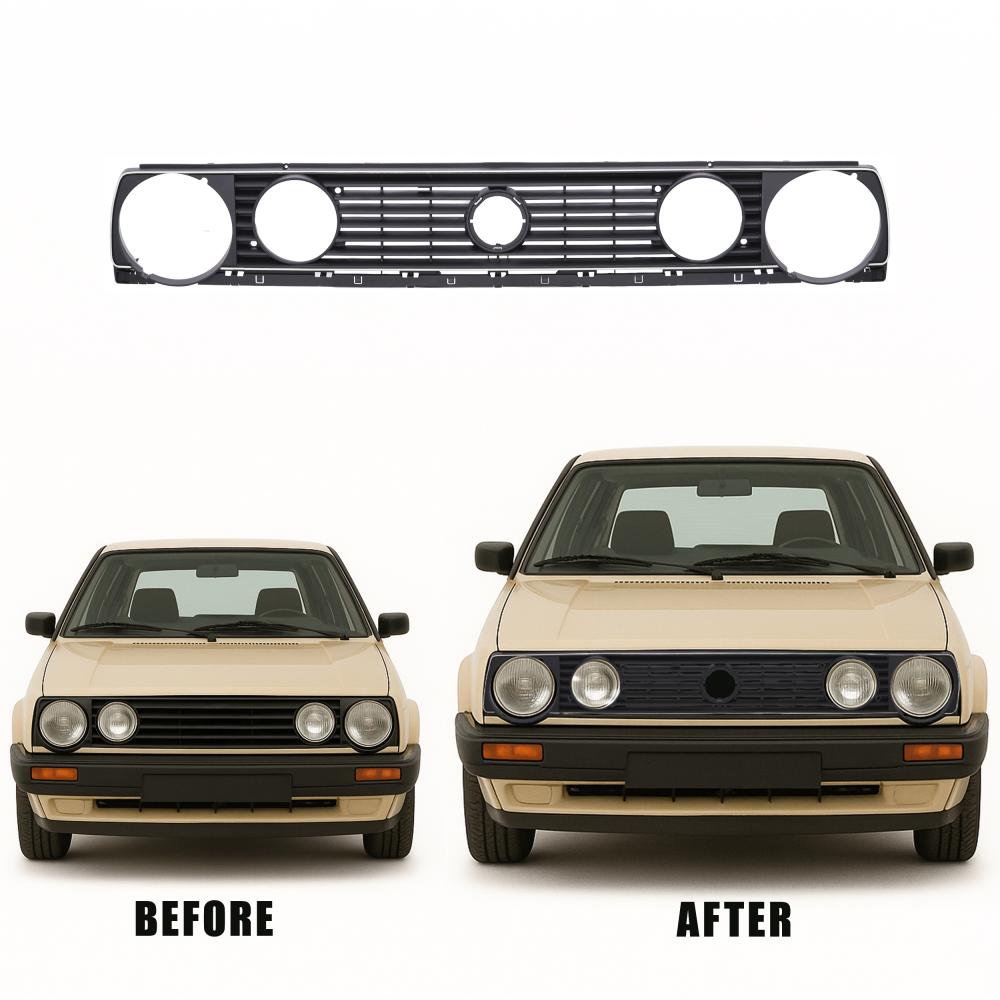 Grille de radiateur — Volkswagen Golf II (Typ191) (1983-1992) — vue 6