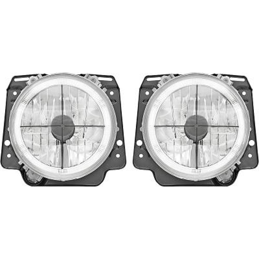 Kit de projecteurs principaux — Volkswagen Golf II (Typ191) (1983-1992) — réf. 2211381