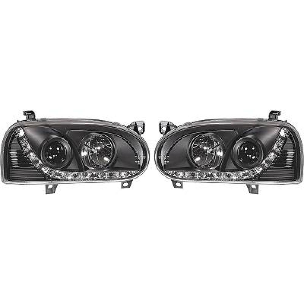 Kit de projecteurs principaux — Volkswagen Golf III (1991-1997) — réf. 2212686