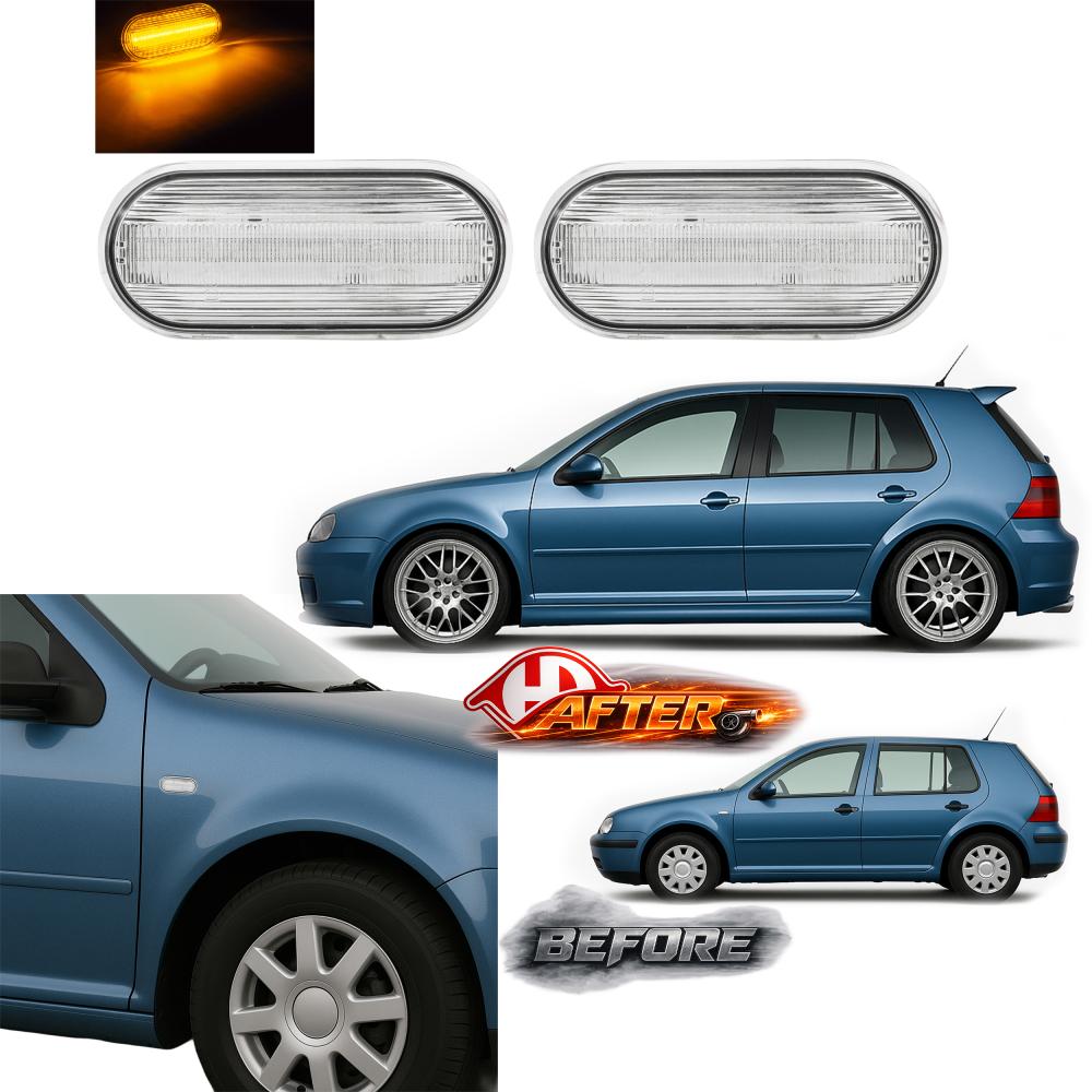 Kit de feux clignotants côté conducteur + passager av. — Seat Arosa (Typ 6H) (1997-2000) — vue 2