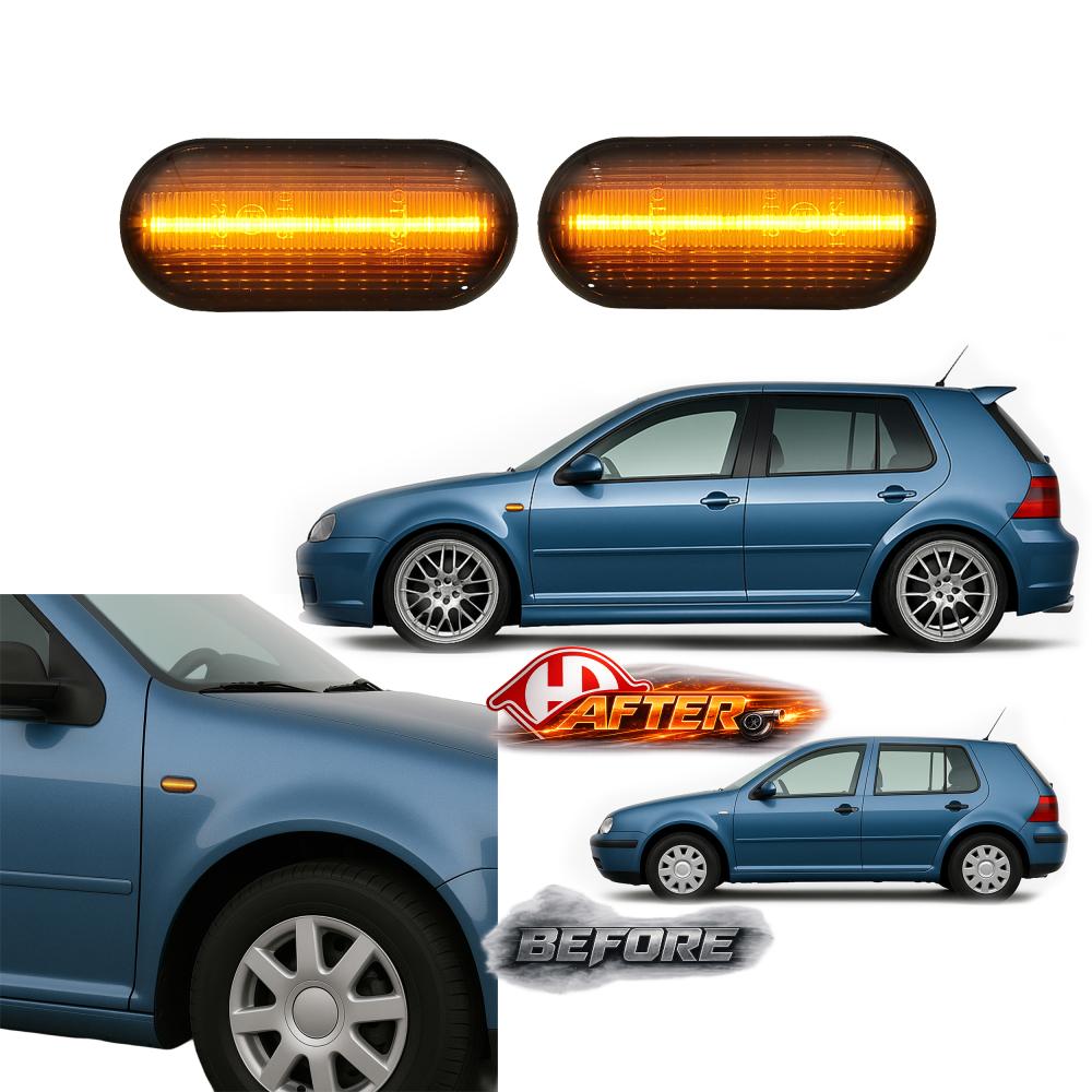 Kit de feux clignotants côté conducteur + passager av. — multi-véhicules (16 modèles) — vue 2