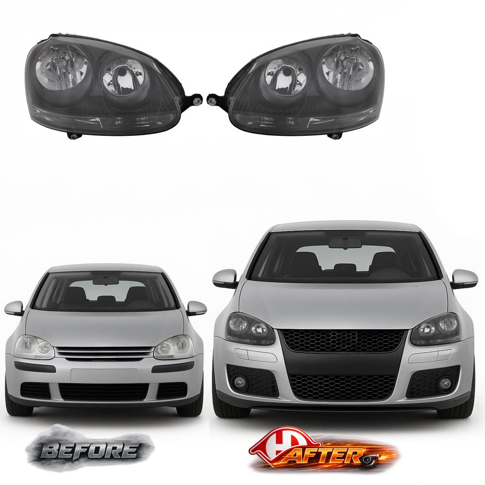Kit de projecteurs principaux — Volkswagen Golf V (2003-2008) — vue 2