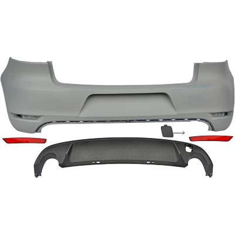 Pare-chocs arrière — Volkswagen Golf VI Berline (2008-2012) — réf. 2215456