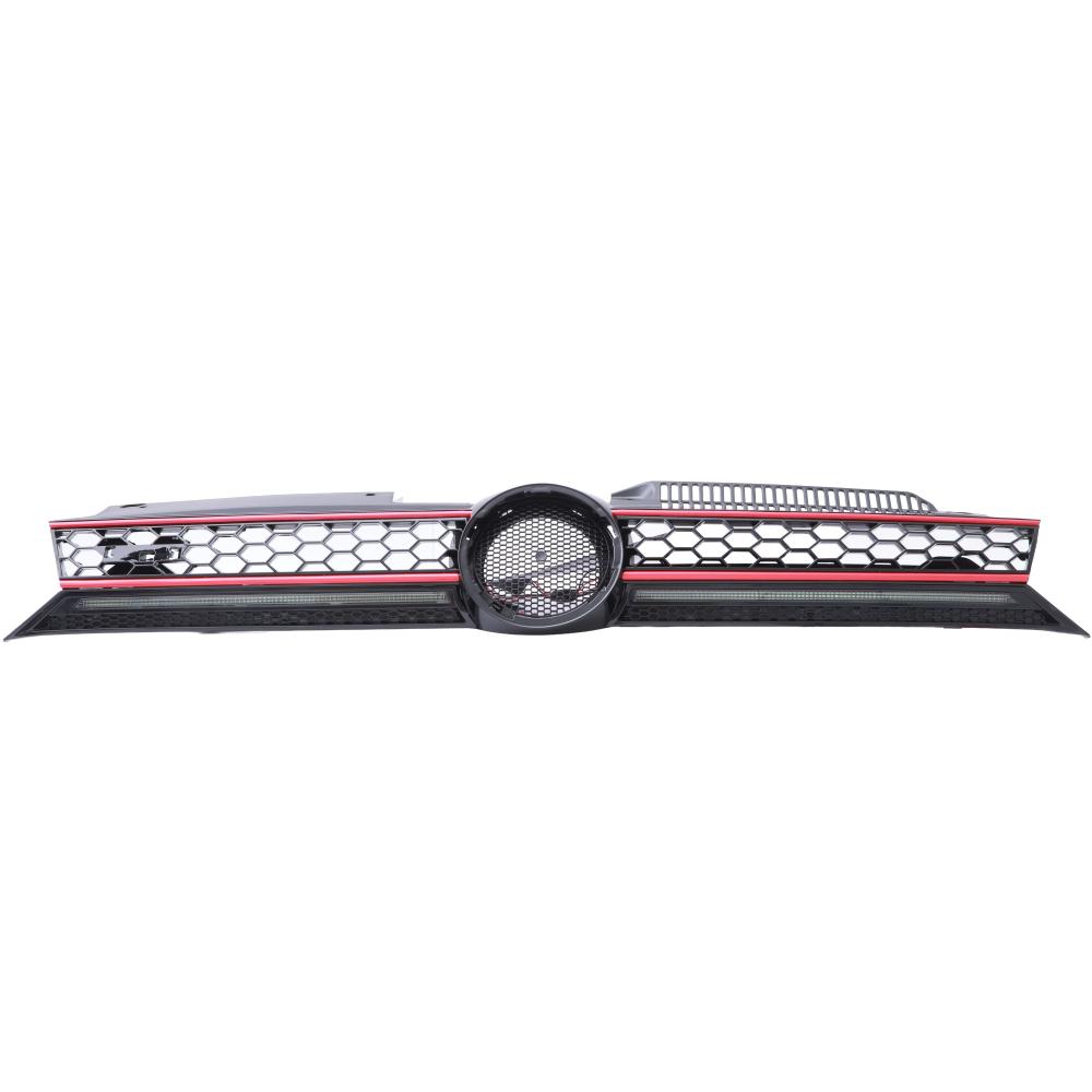 Grille de radiateur Pare-chocs — Volkswagen Golf VI Berline (2008-2012) — vue 2