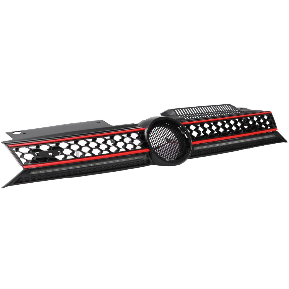 Grille de radiateur Pare-chocs — Volkswagen Golf VI Berline (2008-2012) — vue 3