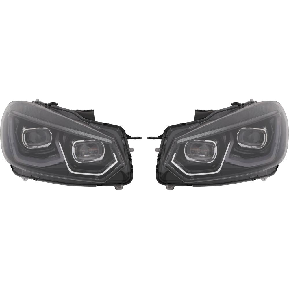 Kit de projecteurs principaux — Volkswagen Golf VI Berline (2008-2012) — vue 4