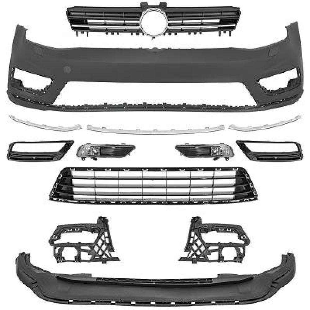 Pare-chocs avant — Volkswagen Golf VII Berline (2012-2017)