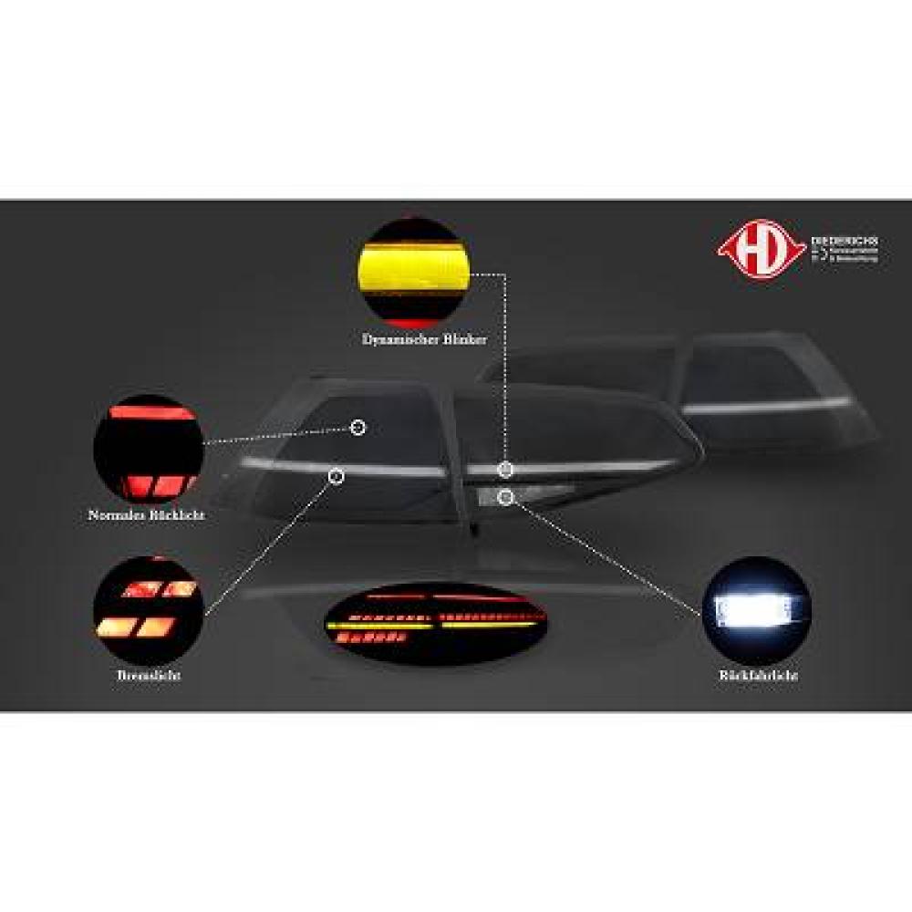 Kit de feux arrières — Volkswagen Golf VII Berline (2012-2017) — réf. 2216496