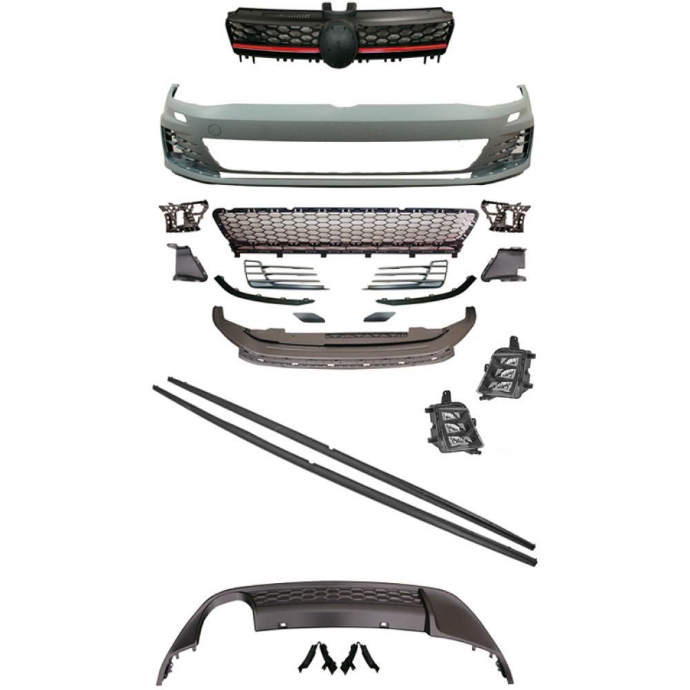Pare-chocs arrière — Volkswagen Golf VII Berline (2012-2017) — réf. 2216550
