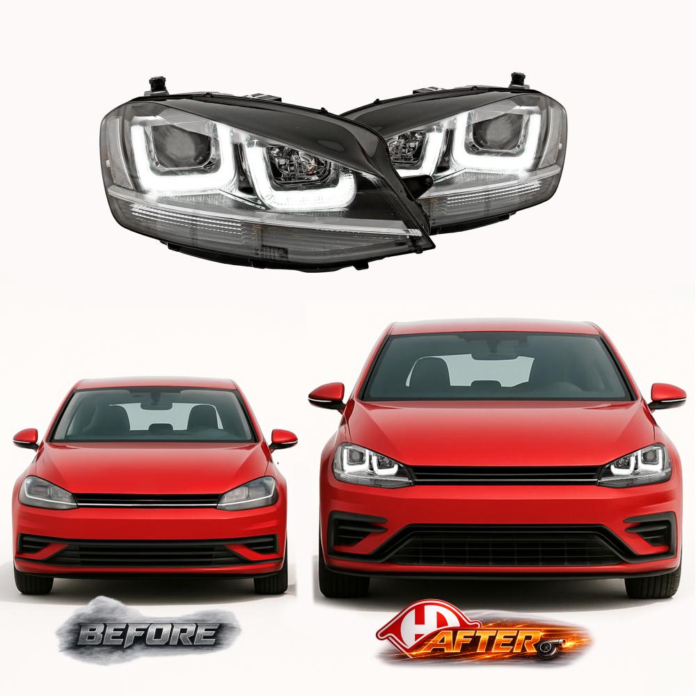 Kit de projecteurs principaux — Volkswagen Golf VII Berline (2012-2017) — vue 2