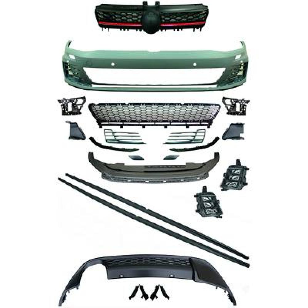 Pare-chocs arrière — Volkswagen Golf VII Berline (2012-2017) — réf. 2216650