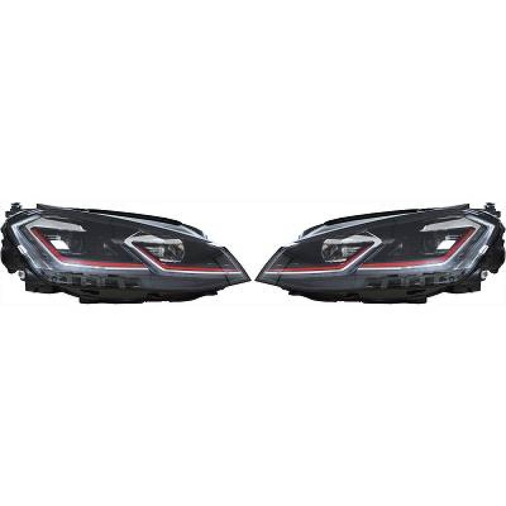 Kit de projecteurs principaux — Volkswagen Golf VII Berline (2012-2017) — réf. 2216882