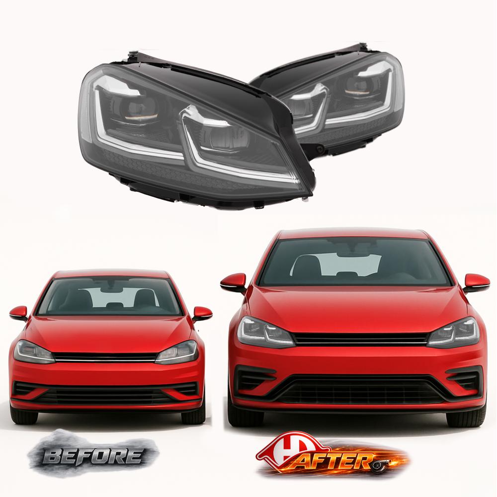 Kit de projecteurs principaux — Volkswagen Golf VII Berline (2012-2017) — vue 2