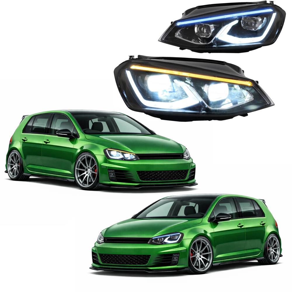 Kit de projecteurs principaux — Volkswagen Golf VII Berline (2012-2017) — vue 2