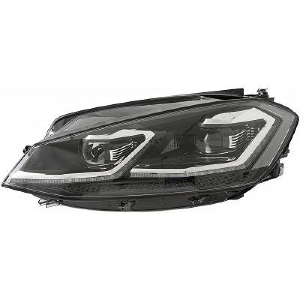 Projecteur principal gauche — Volkswagen Golf VII Berline/Variant (2017-2020)