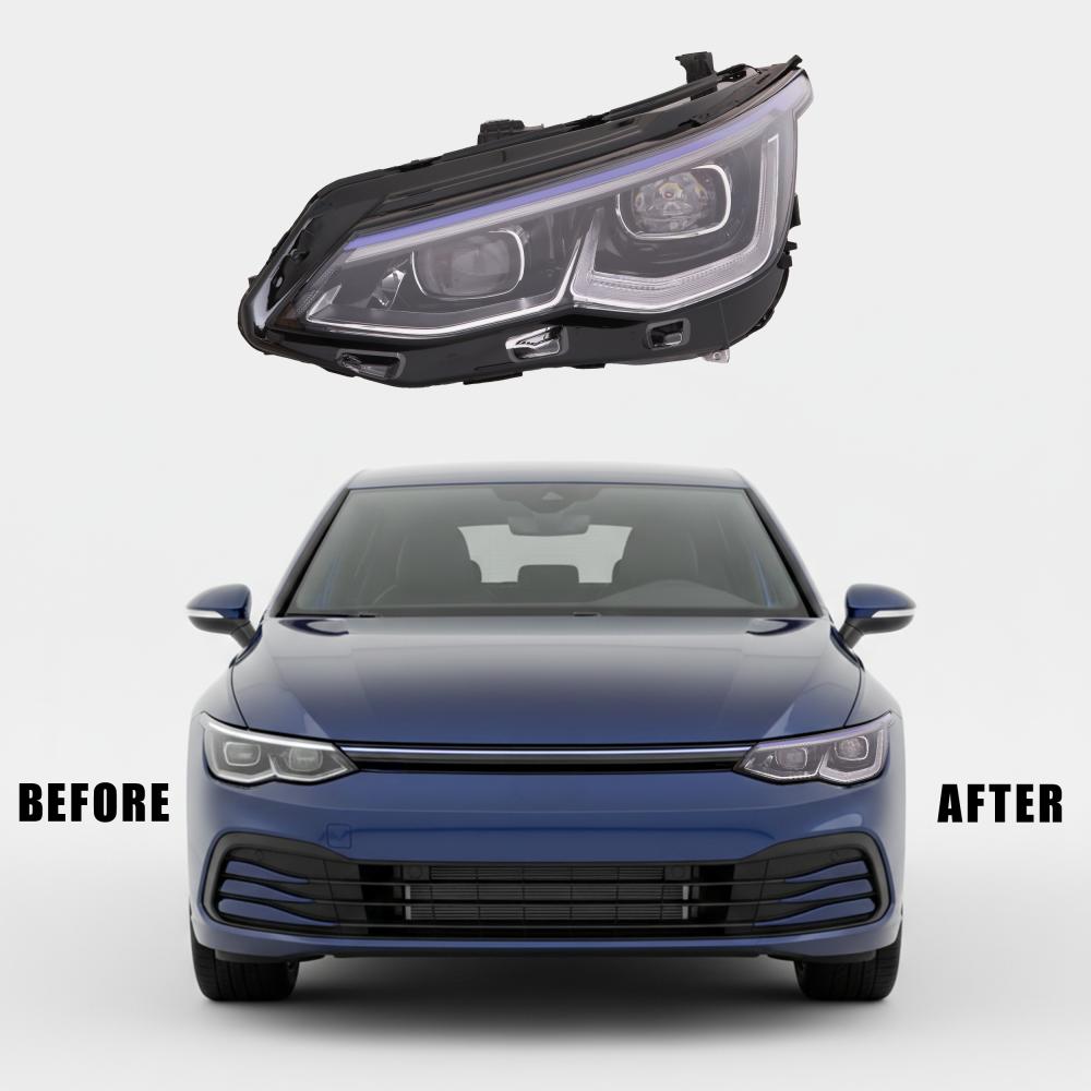 Projecteur principal gauche — Volkswagen Golf VIII Berline/Variant (2020-…) — vue 2