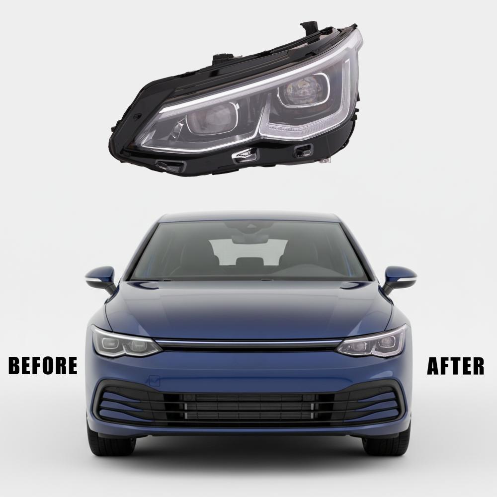 Projecteur principal gauche — Volkswagen Golf VIII Berline/Variant (2020-…) — vue 2