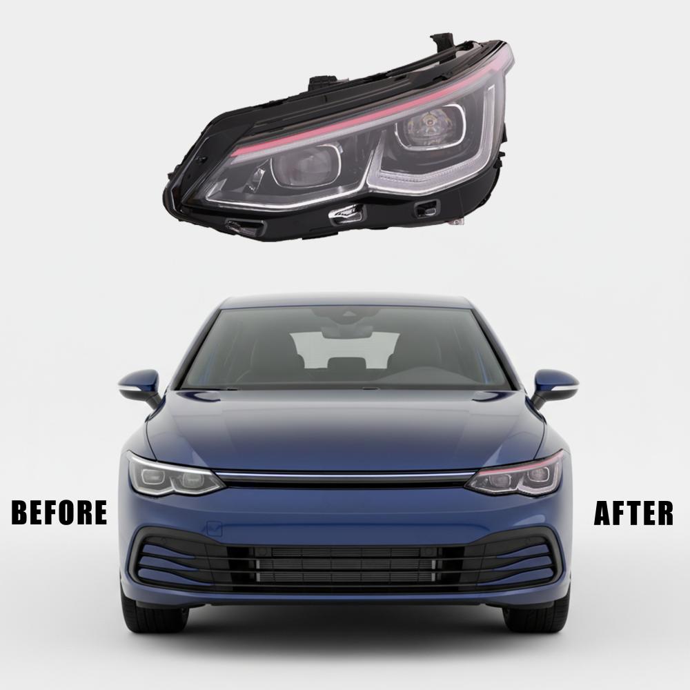 Projecteur principal gauche — Volkswagen Golf VIII Berline/Variant (2020-…) — vue 2