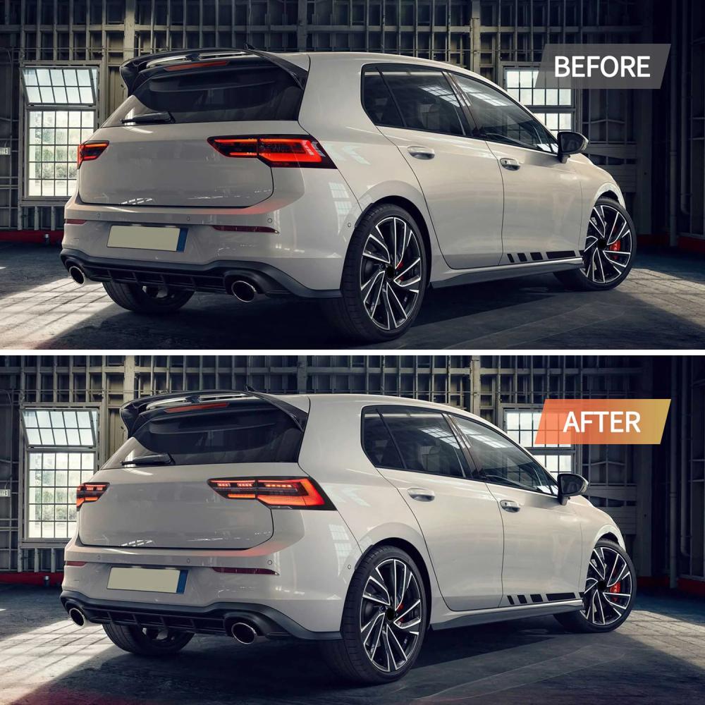 Kit de feux arrières arrière — Volkswagen Golf VIII Berline (2020-…) — vue 3