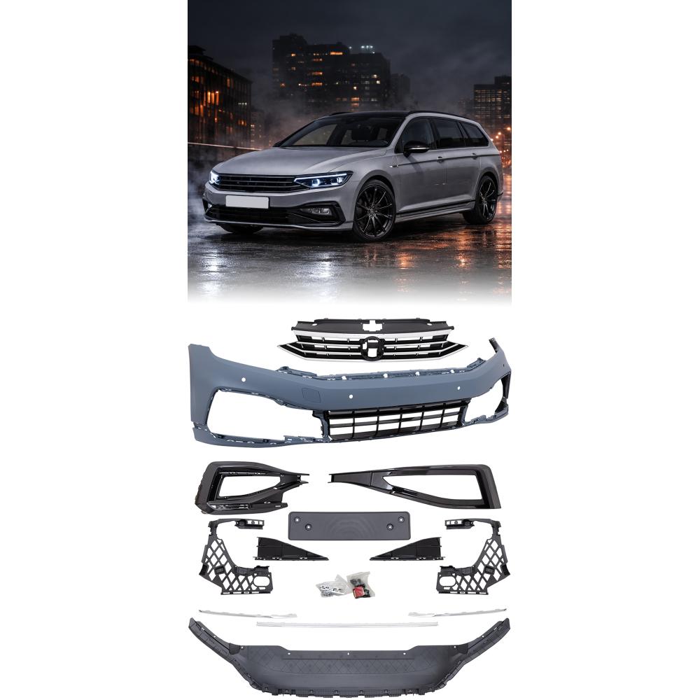 Pare-chocs avant — Volkswagen Passat Berline/Break (2014-2023) — vue 2