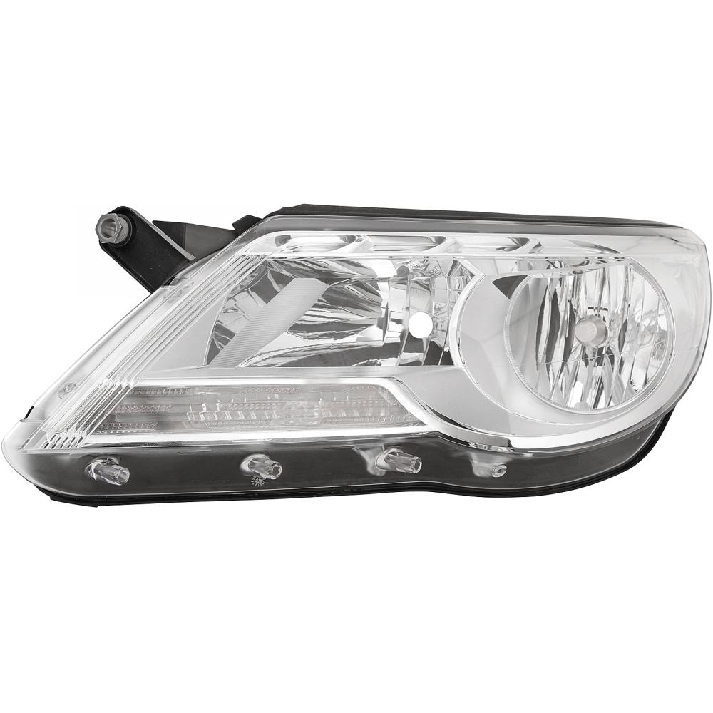 Projecteur principal gauche — Volkswagen Tiguan (2007-2011)