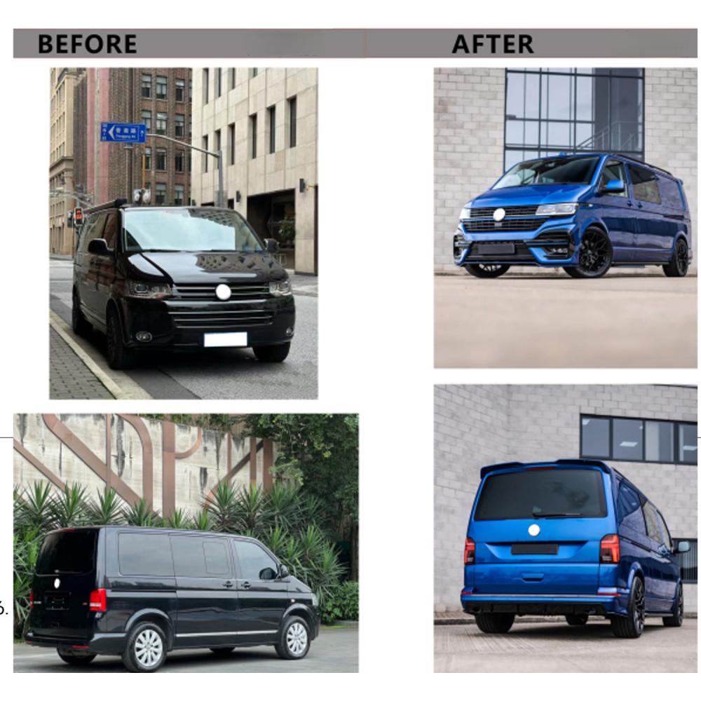 Pare-chocs avant — Volkswagen T5 Multivan/Caravelle (2010-2015) — vue 2