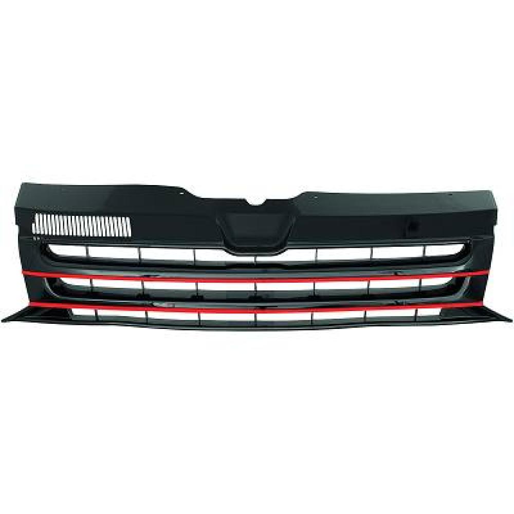 Elément insertable, grille de radiateur — Volkswagen T5 Multivan/Caravelle (2010-2015)