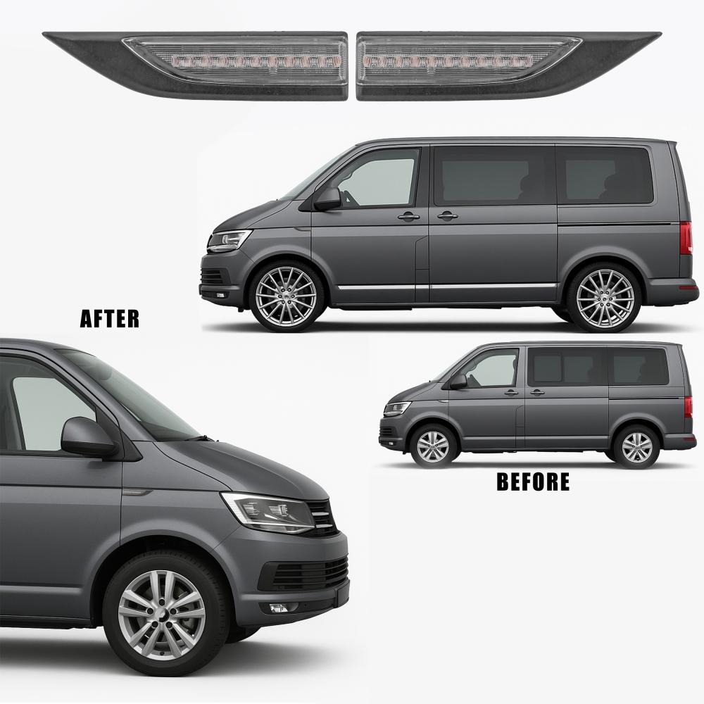 Kit de feux clignotants côté conducteur + passager av. — Volkswagen T6 Multivan/Caravelle (2015-2019) — vue 2