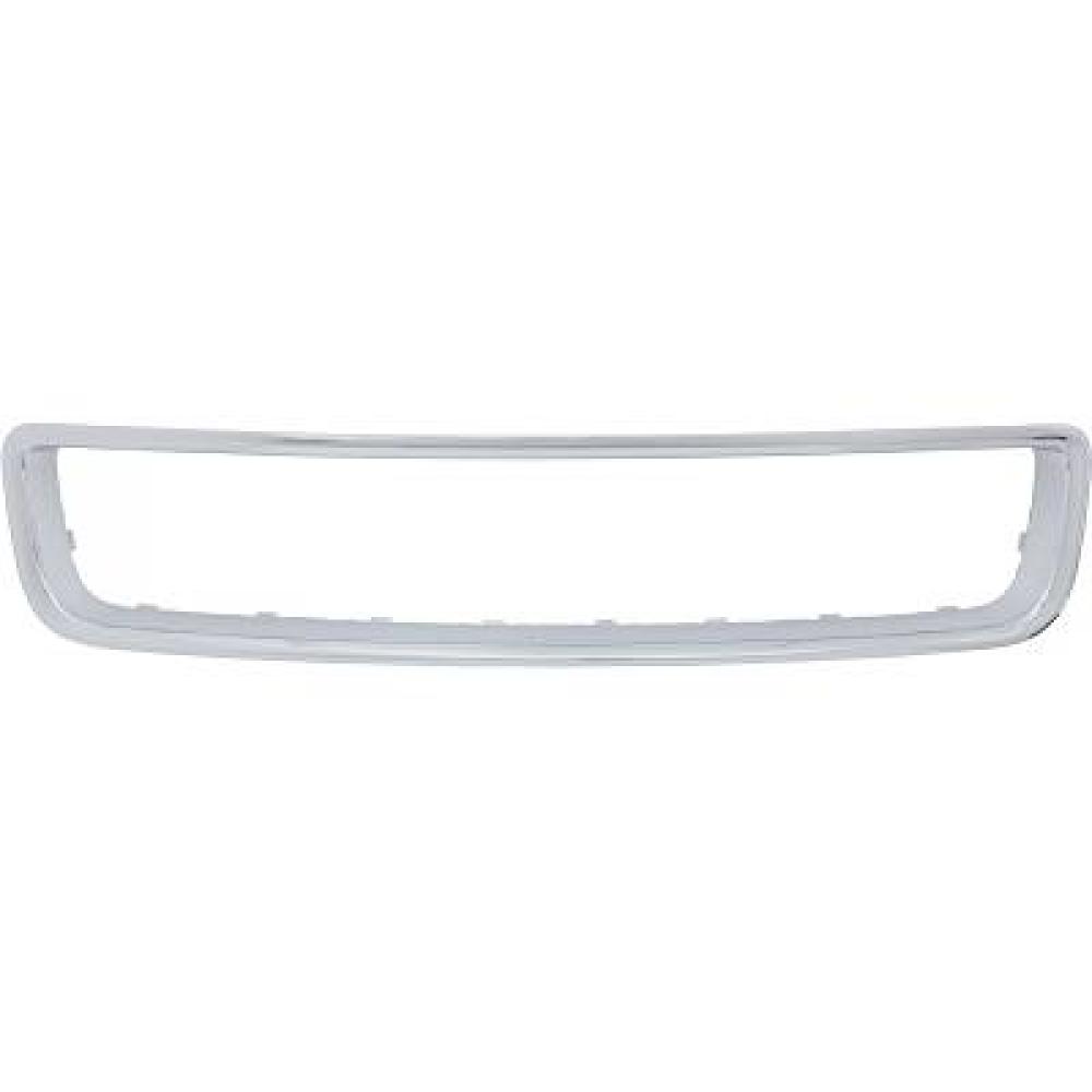 Baguette et bande protectrice, grille de radiateur — Volkswagen Touareg (2006-2009)