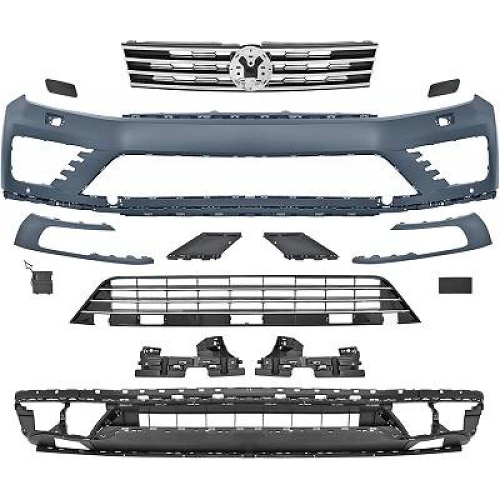 Pare-chocs avant — Volkswagen Touareg (2010-2018) (+1)