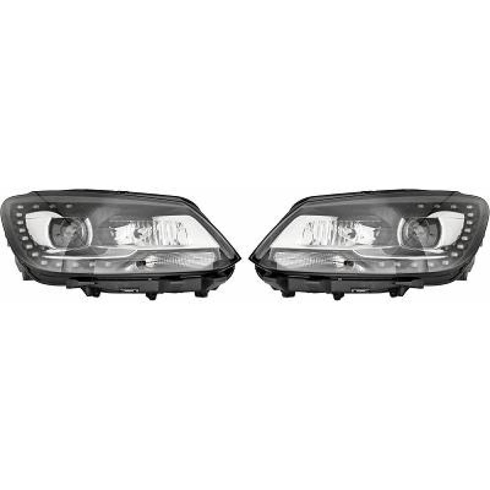Kit de projecteurs principaux — Volkswagen Touran (2010-2015)