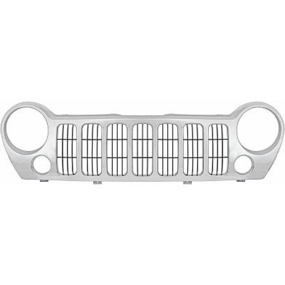 Grille de radiateur — Chrysler Cherokee/Liberty (2005-2008) — réf. 2601042