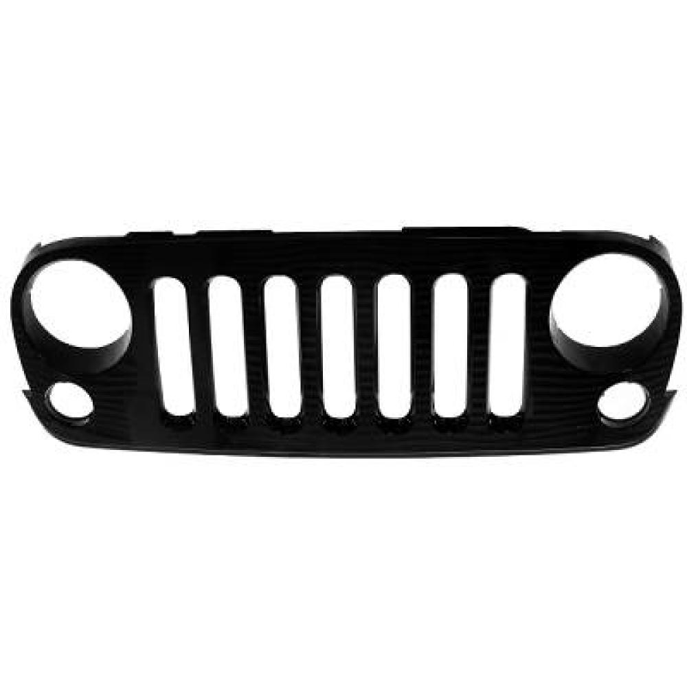 Grille de radiateur — Jeep Wrangler III (2007-…) — réf. 2676040
