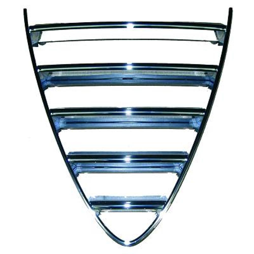 Baguette et bande protectrice, grille de radiateur — Alfa Romeo 156 (2003-2005)